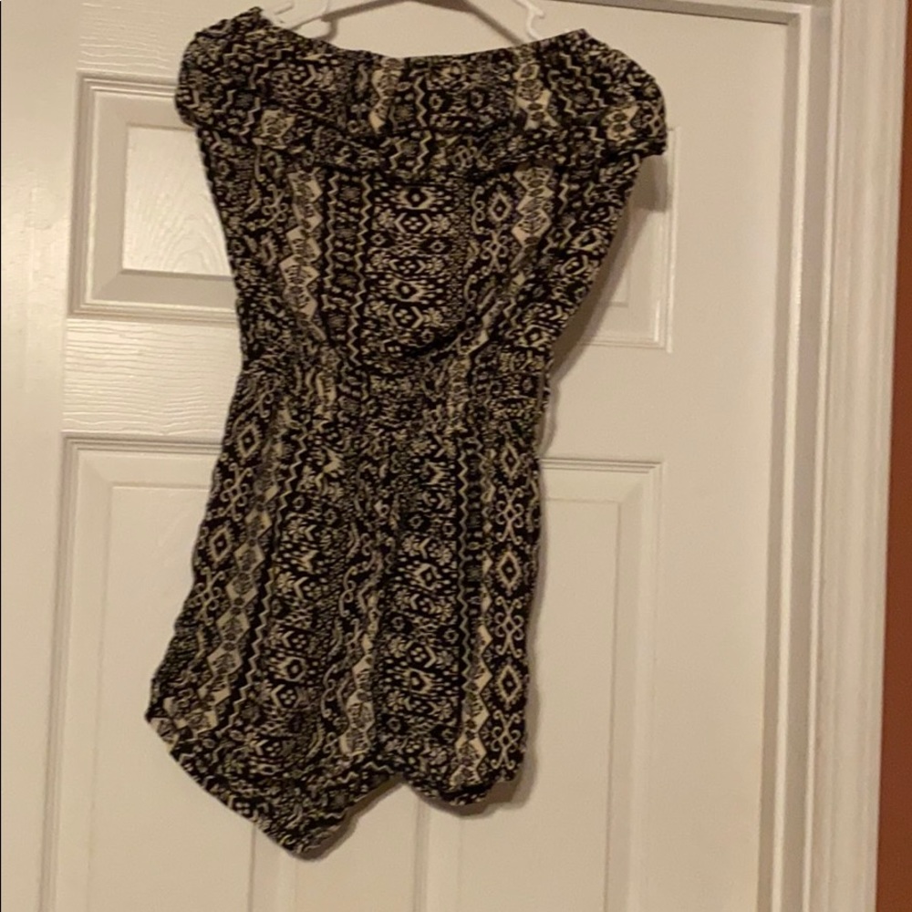 Women’s strapless romper